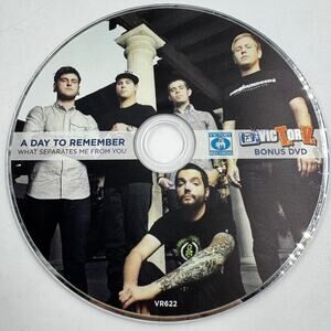 A DAY TO REMEMBER What Separates Me From You DVD ONLY 2010 Victory NO CD / Cover